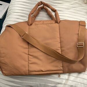 A New Day duffle bag in camel color